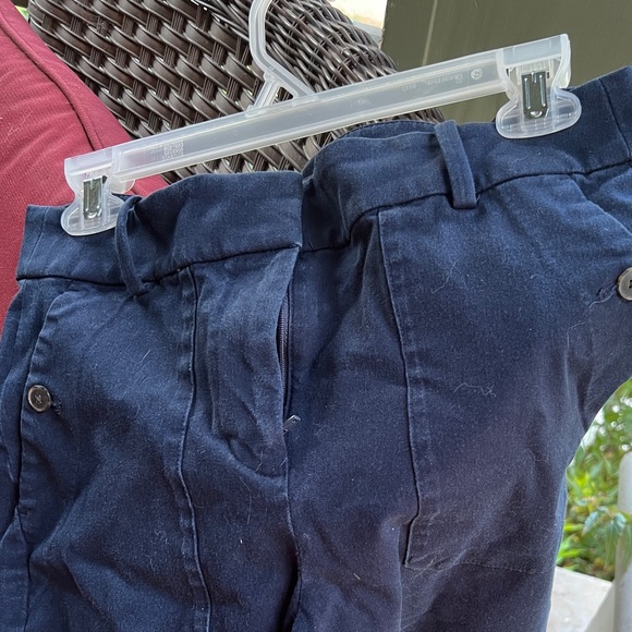 J.Crew Sydney Navy Wide Leg Crop Pant Women's Size 10 VGUC - Picture 5 of 9